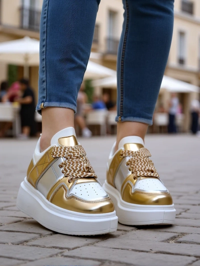 Royalfashion Женские платформенные спортивные кроссовки Gevigos