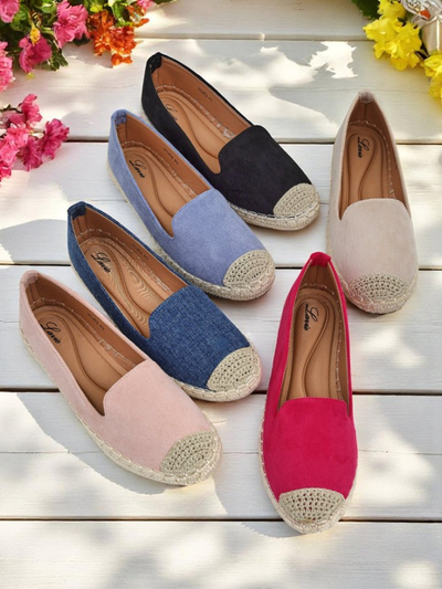 Royalfashion Naiste öko-seemisnahast espadrillid Bombei