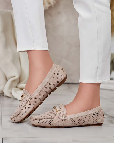 Royalfashion Women's openwork moccasins Mill