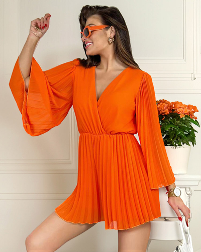 Royalfashion Naiste plisseeritud jumpsuit