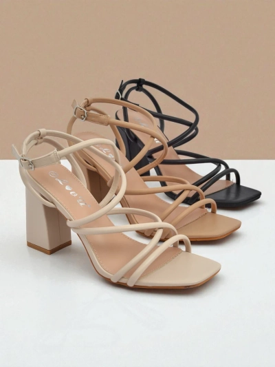 Royalfashion Women's block heel sandals Elysia