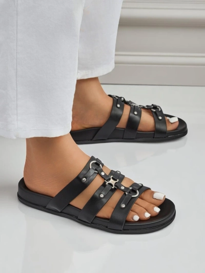 Royalfashion Women's Roma Roman Style Flip-Flops