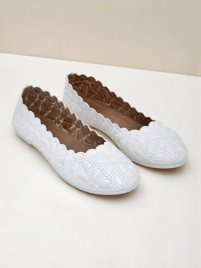 Royalfashion Floral women’s Magerro ballet flats