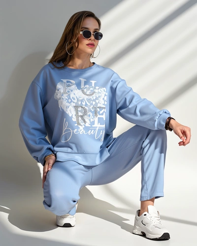 Royalfashion Naiste viskoosist komplekt trükiga