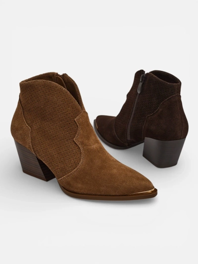 Naiste naturaalsest nahast kauboisaapad Nilof