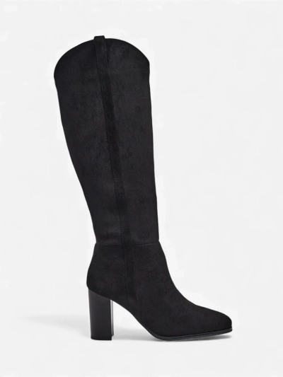 Women's Ersenal Eco-Suede Block Heel Boots
