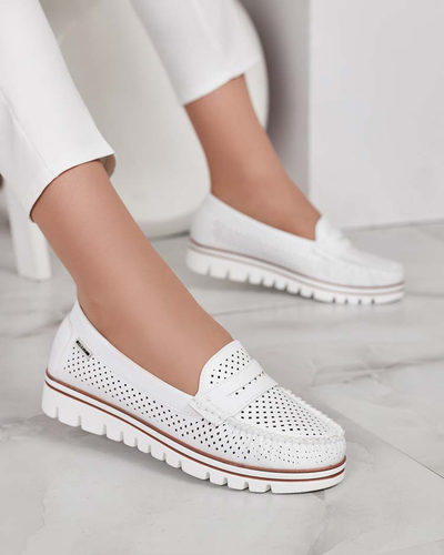 Royalfashion Openwork women's moccasins Leteller