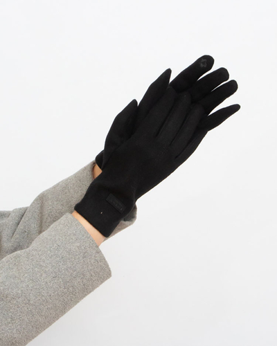 Royalfashion Mustad naiste riidest kindad