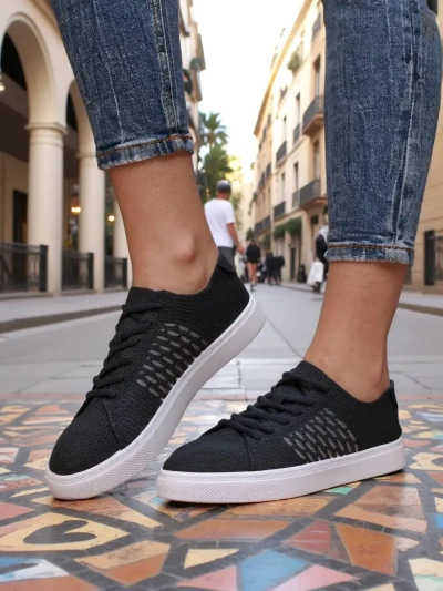 Royalfashion Women's fabric sports shoes Norbiese