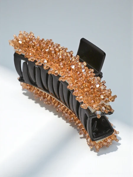 Royalfashion Juukseklamber kristallidega