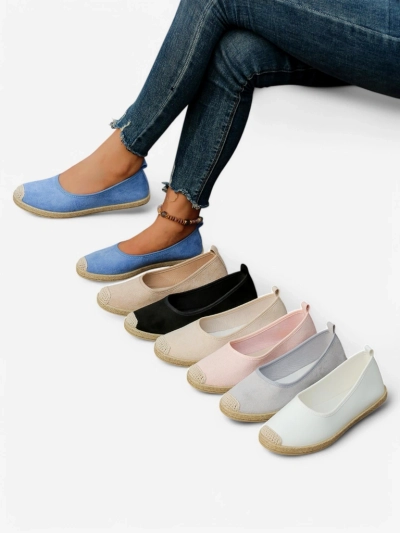 Royalfashion Women's eco suede espadrilles Aroles