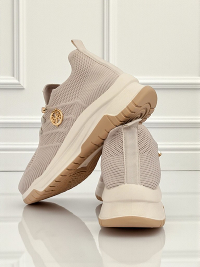 Женские кроссовки Royalfashion Selene – удобная белая обувь на плоской подошве