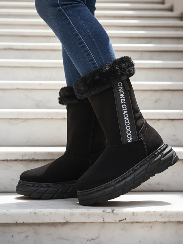 Royalfashion Women's snow boots Zebio