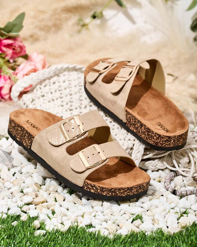 Royalfashion Naiste Rolotta lamedatallalised flip-flops