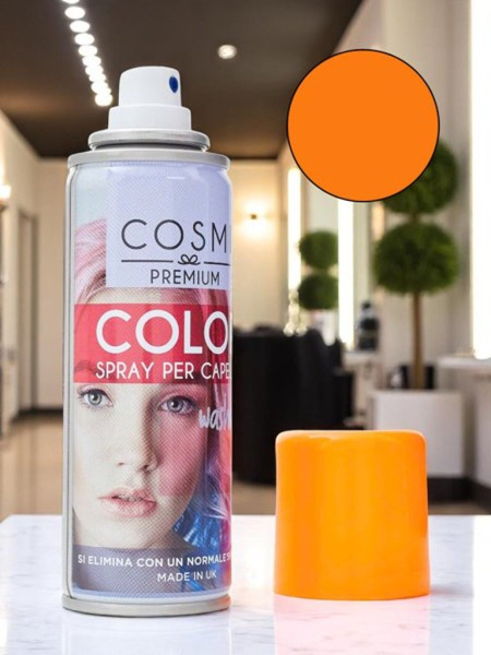 Coloring Spray Hair Lacquer Orange