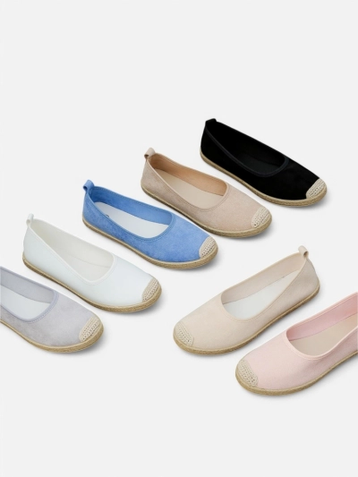 Royalfashion Women's eco-suede espadrilles Aroles