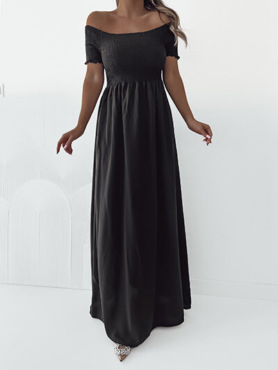 Royalfashion Women's midi dress a'la hiszpanka