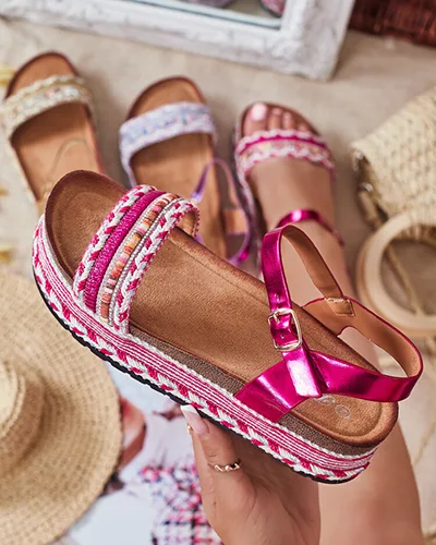 Royalfashion Naiste tikandiga Mussir sandaalid