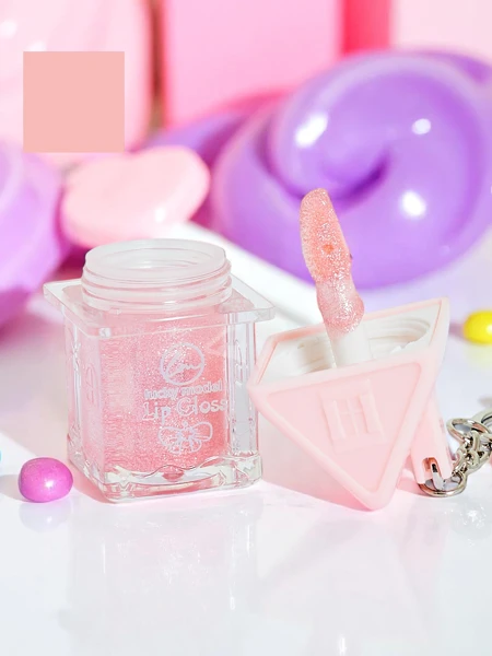 Glitter Lip Gloss, color Light Pink