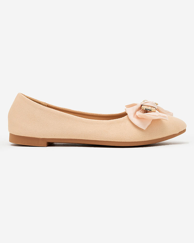 Royalfashion Women's ballerinas pointed toe with bow Retripo
