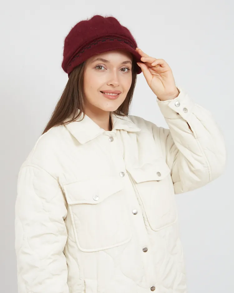Royalfashion Mira Kvinnar's Beret med Visir