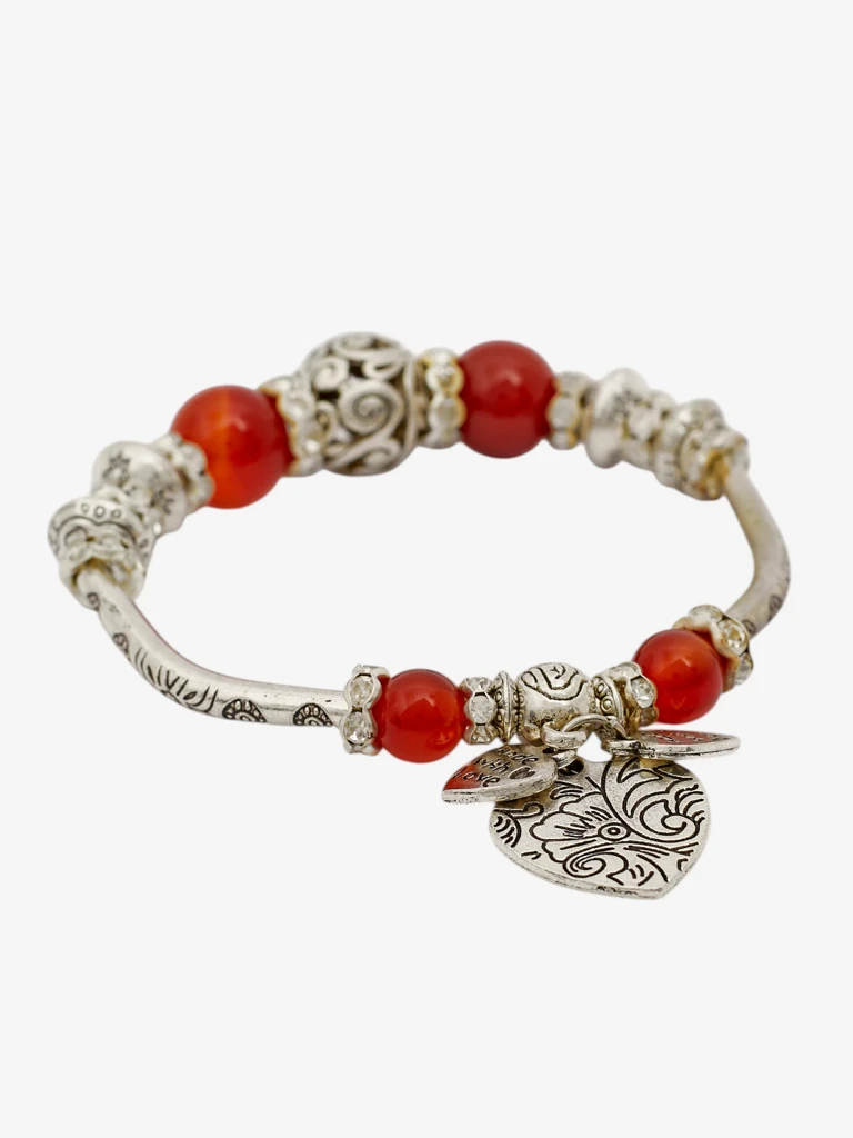 Naiste südamekujuliste elementidega käevõru Heart Glitz