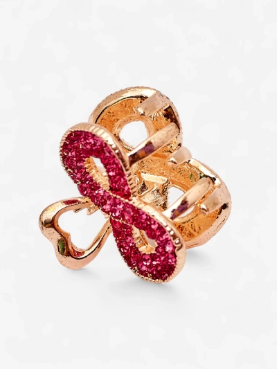 Royalfashion TwinkleGrip Hair Clip with Zirconia