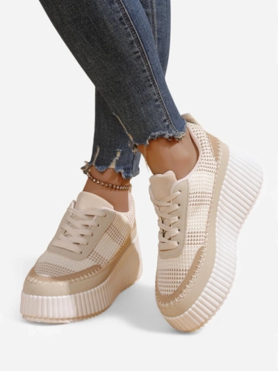 Royalfashion Women's platform sneakers Siserra