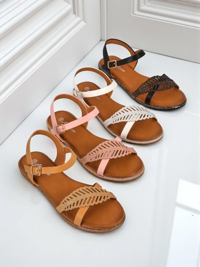 Royalfashion Женские сандалии на плоской подошве Willow Grace