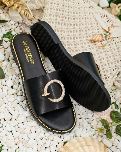 Royalfashion Naiste flip-flopid Omerta lapikpall