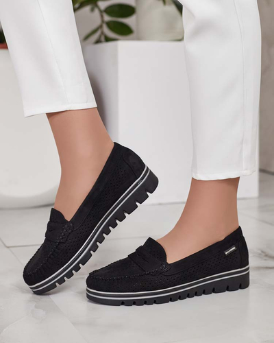 Royalfashion Openwork women's moccasins Leteller