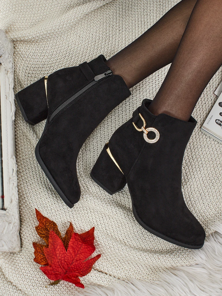 Naiste эко-замшnahast kontsaga poolsaapad Talrima