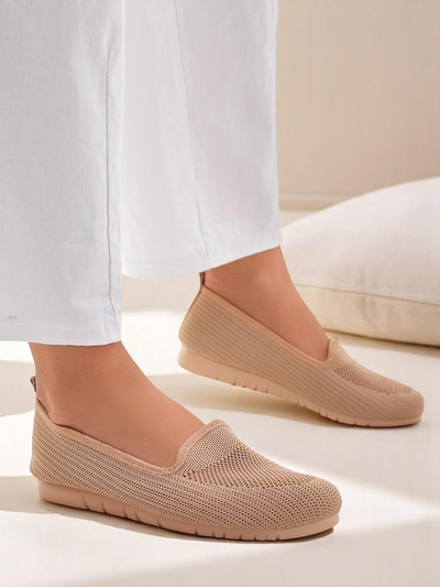 Royalfashion Women's fabric moccasins Caerit