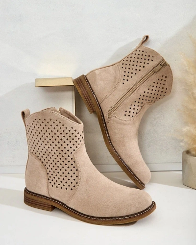 Royalfashion Naiste Toffas Openwork saapad
