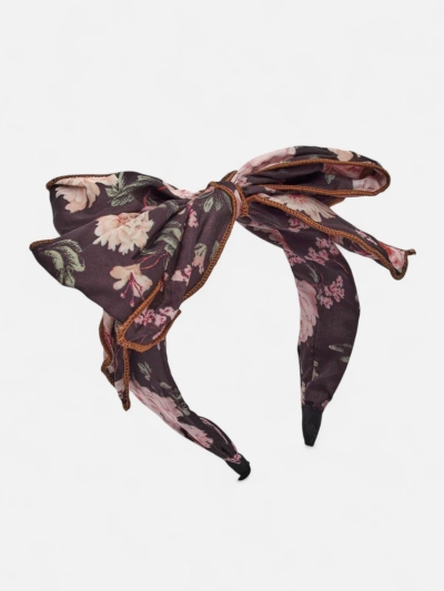 Royalfashion Floral Bow Headband