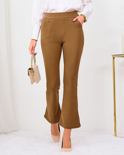 Royalfashion Mustad naiste ökonahast leggings a'la bells