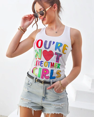 Женская хлопковая майка Royalfashion на бретелях с уникальными принтами