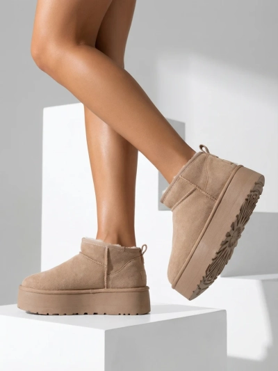 Royalfashion Женские короткие сапоги a'la snow boots Ozozi