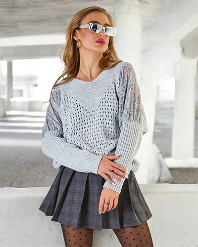 Royalfashion Naiste pitsiga alevikupintsel
