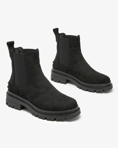 Royalfashion Mustad naiste isoleeritud Comfy Walk saapad