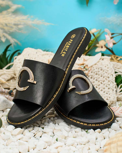 Royalfashion Naiste flip-flopid Omerta lapikpall