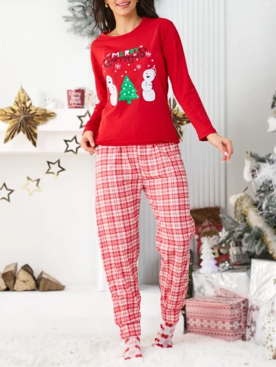 Royalfashion Рождественские хлопковые женские пижамы