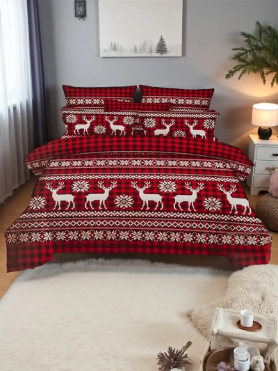 Royalfashion Jõuluvoodipesu 160x200 komplekt 3-OSALINE