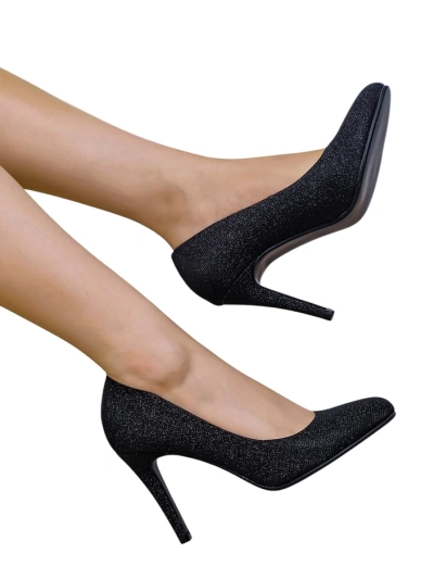 Royalfashion Женские блестящие туфли на каблуках Shinles