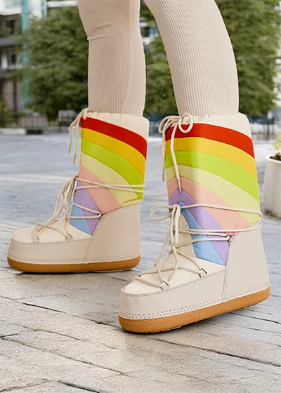 Royalfashion Kvinner sine snøstøvler a'la Tencce