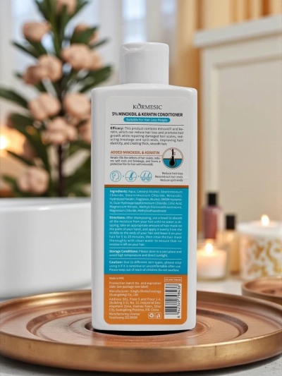 Minoksidiil 5% ja keratiiniga šampoon