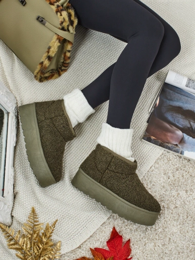 Короткие женские ботинки-снегоходы Marellin