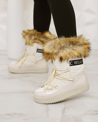 Royalfashion slip-on boots a'la snow boots for women GMILLO