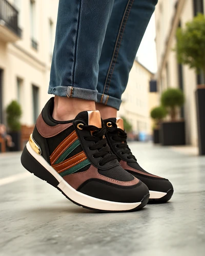 Royalfashion Naisten urheilukengät piilotetulla korolla Venixxe