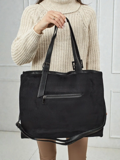 Women's shopper bag eco suede Daverna